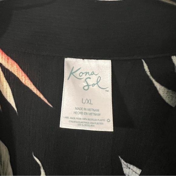 Kona Sol Cover Up Front Tie - Picture 3 of 5